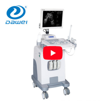 DW370 instrumento médico y máquina de ultrasonido trolly para la prueba de embarazo
